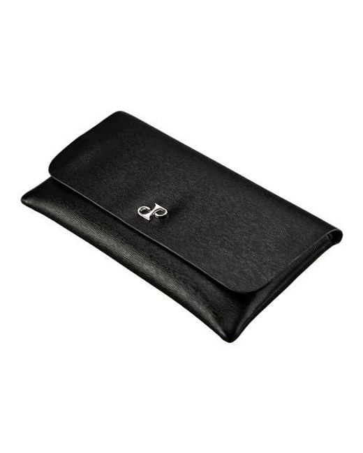 Phlip Black Double Watch Wrap for men
