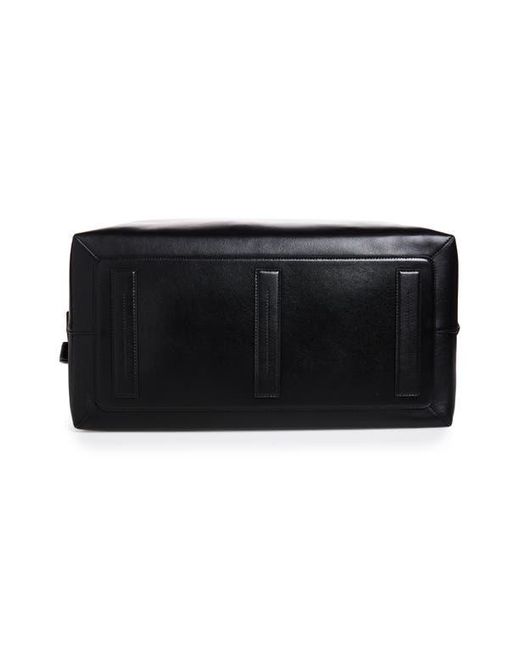 Dolce & Gabbana Black Roma Leather Duffle Bag for men