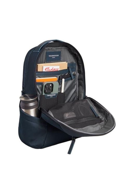 Troubadour Blue Apex Compact Backpack 3.0
