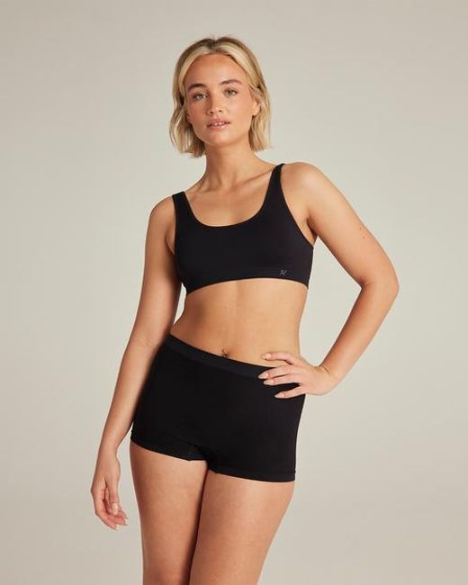 Nudea Black The Essentials Crop Top