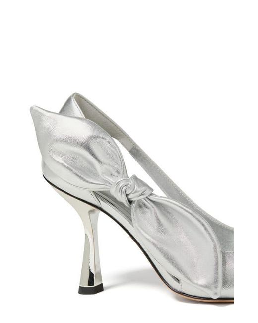 Kate Spade White Bunnie Pointed Toe Pump