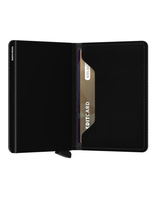 Secrid Black Slimwallet Matte for men