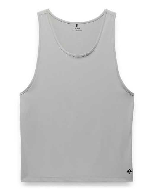 Prana Gray Equalize Tank for men
