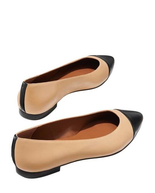 Margaux White The Cap-Toe Pointe