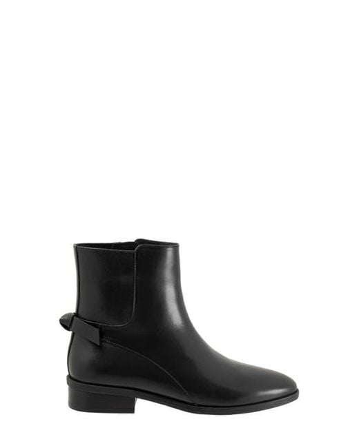 Trotters Black Annette Bootie