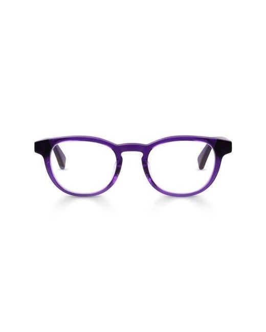 Eyebobs Multicolor Clearly 46Mm Round Light Blocking Glasses