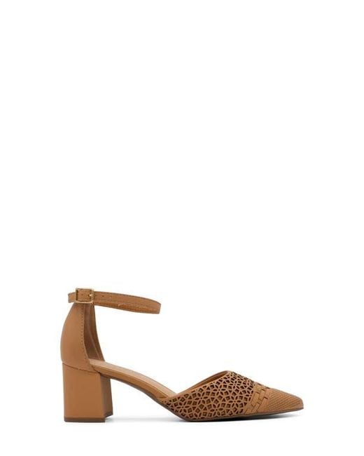 BOTTER Brown Botjanet Xxiii Ankle Strap Pointed Toe Pump