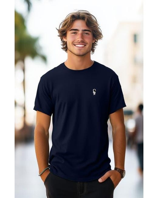 Alix Blue Astronaut Tee for men