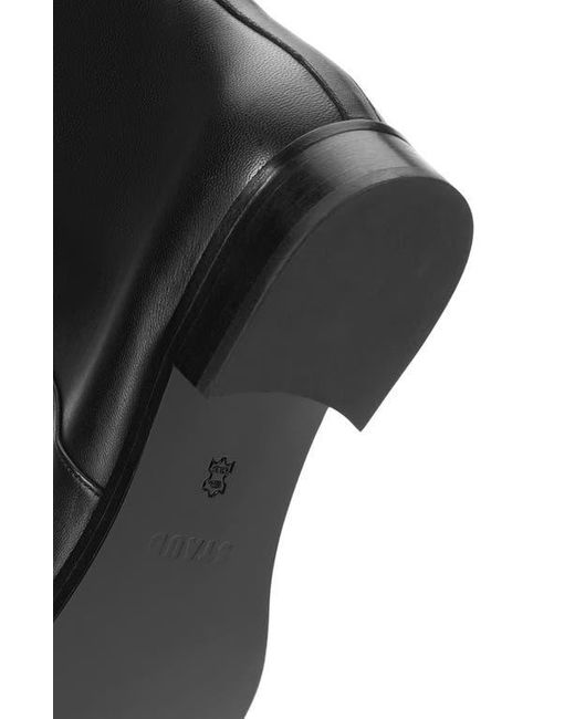Staud Black Harlow Riding Boot