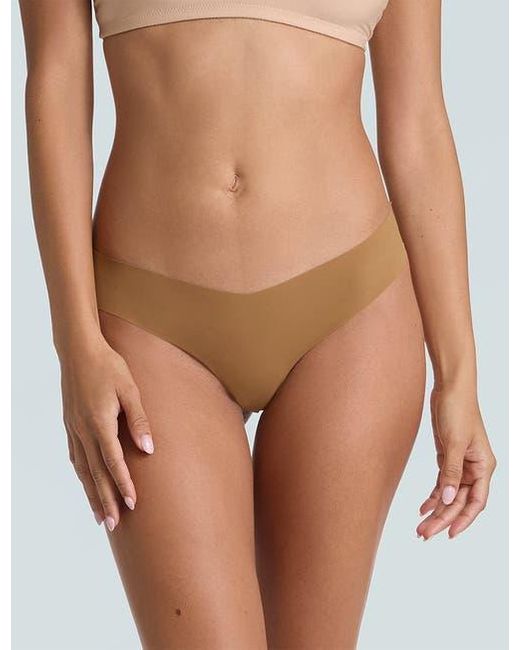 Commando Natural Classic Solid Thong 5-Pack