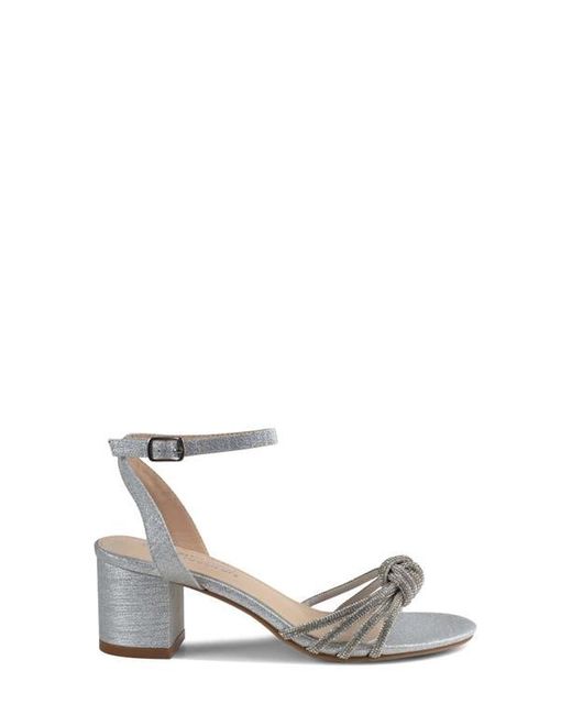 Touch Ups White Libra Ankle Strap Sandal