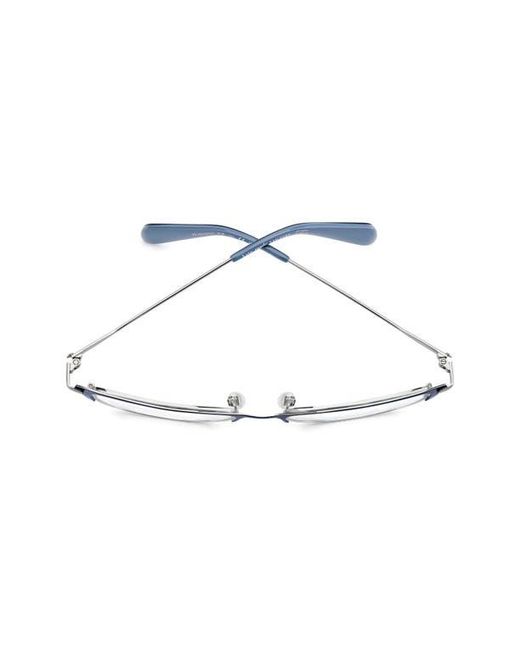 Kate Spade Blue Lidia 54Mm Rectangular Reading Glasses