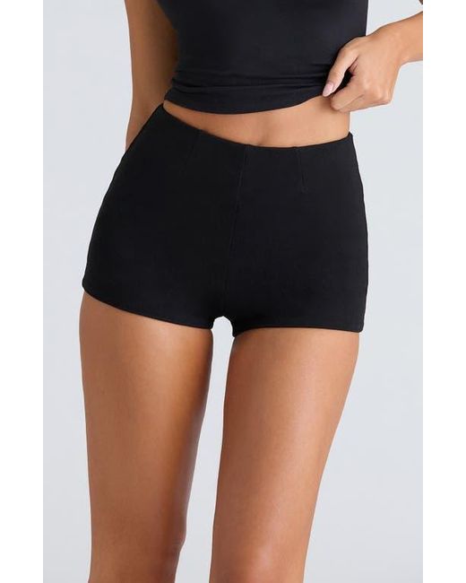House Of Cb Black The Mini Shorts