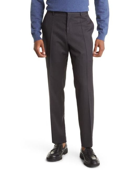 Boss Black Huge Solid Wool Suit for men