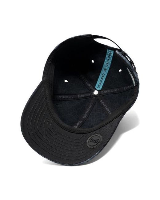 Melin Black Legend Hydro Performance Dad Hat for men