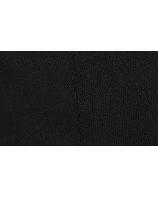 Rag & Bone Black The Knit Boat Neck Button Front Tank