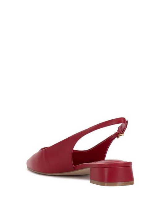 Vince Camuto Red Valiey Slingback Flat