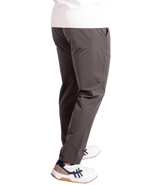 Maceoo Gray Resistancepebble Drawstring Pants for men