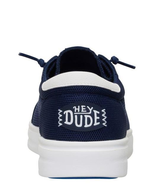 HeyDude Blue Paul Pro Low Top Slip-On Sneaker for men