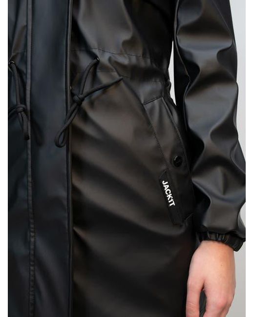 Jacket Black Aurora Cape Raincoat