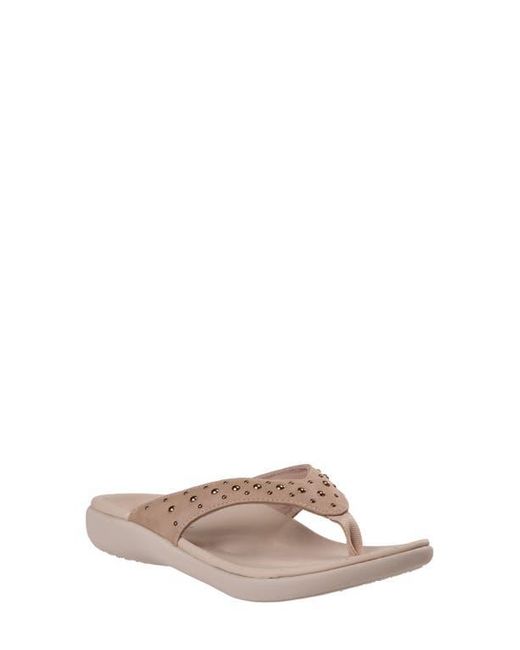 Revitalign Brown Yumi Fresca Flip Flop