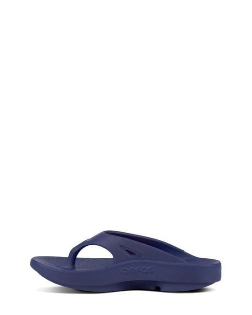 OOFOS Blue Ooriginal Flip Flop for men