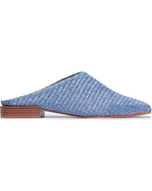 Bernardo Blue Porto Mule