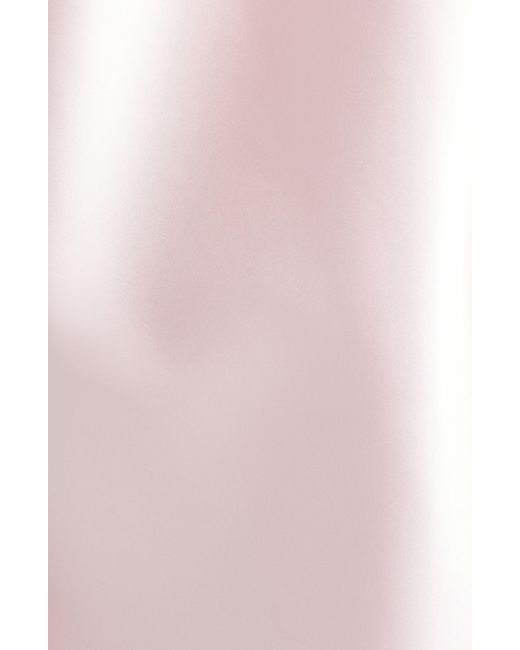 Simone Rocha Pink Pleated Satin Minidress