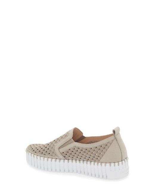 Ilse Jacobsen Gray Tulip Slip-On Sneaker