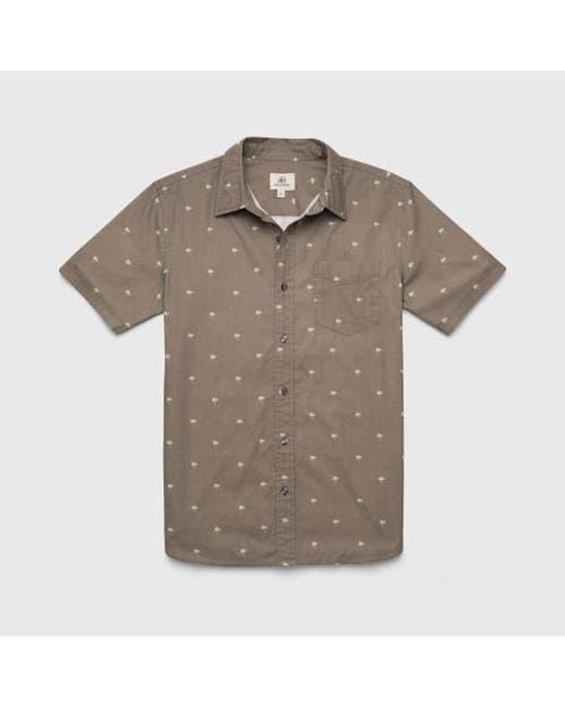 Surfside Supply Natural Joey Palm Shirt for men