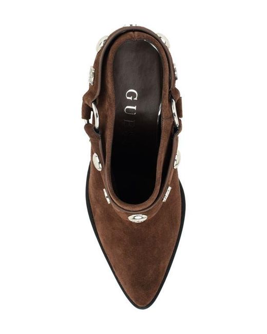 Guess Brown Sashlin Bootie