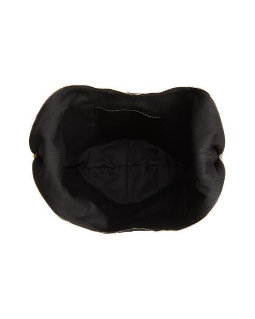 Madewell Black The Essential Curve Leather Shoulder Bag