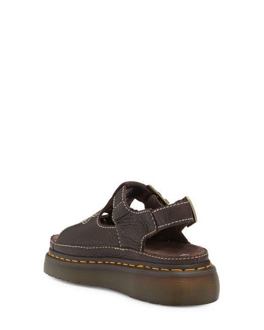 Martens Dunnet Flower Slingback Sandal in Brown Lyst