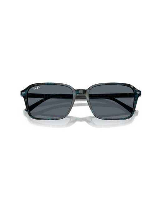 Ray-Ban Blue 58Mm Square Sunglasses for men