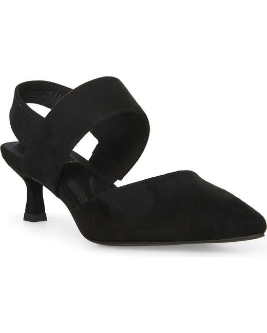 Anne Klein Black Intime Pointed Toe Pump