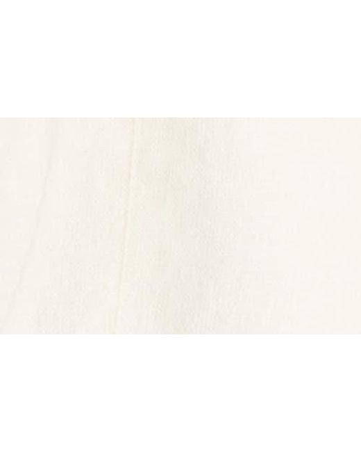 Steve Madden Blue Brielle Linen Blend Halter Vest