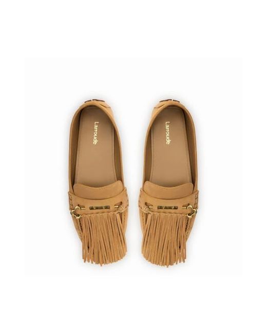 Larroude Natural Joy Mocassin
