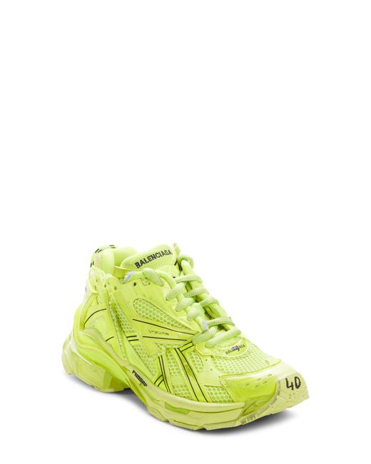 Balenciaga Yellow Runner Sneaker
