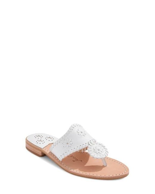 Jack Rogers Pink Jacks Flat Sandal