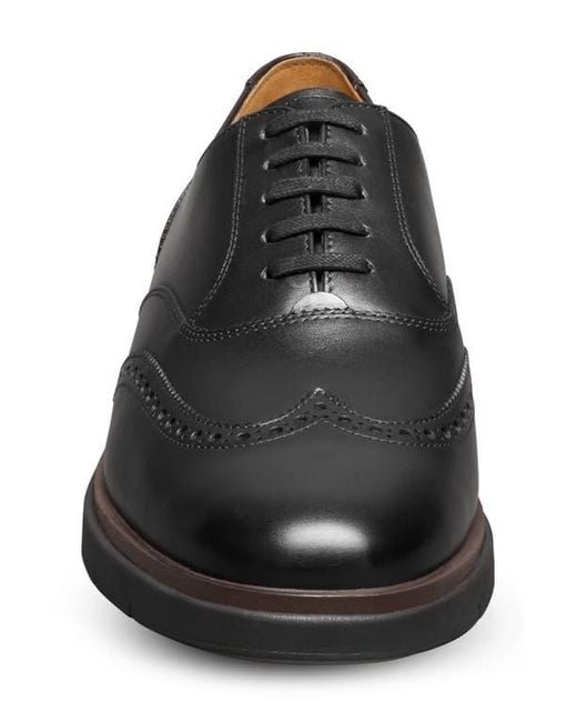 Allen Edmonds Black Carson Hybrid Wingtip Oxford for men