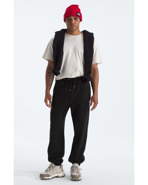The North Face Black Essential Drawstring Joggers for men