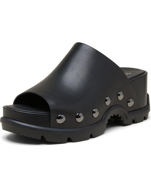 Sorel Black Roam'N Slide Platform Sandal