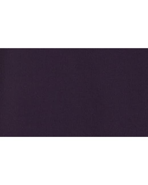Michael Kors Purple Draped Wool Wrap Skirt