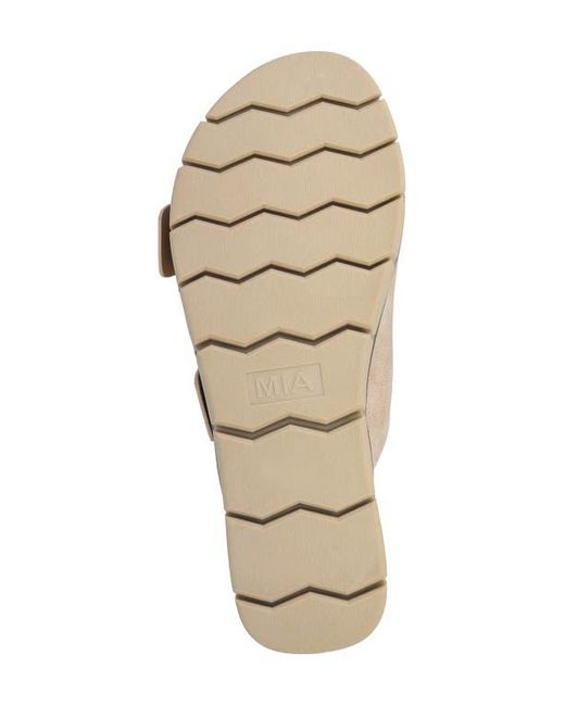 MIA Brown Esei Slide Sandal