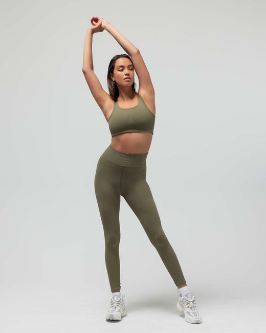 Reformer Green Clean Finish Compression Bra