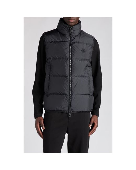 Moncler Men's Black Arras Down Puffer Vest