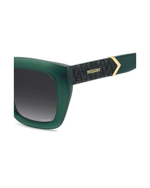 Missoni Multicolor 52Mm Gradient Square Sunglasses