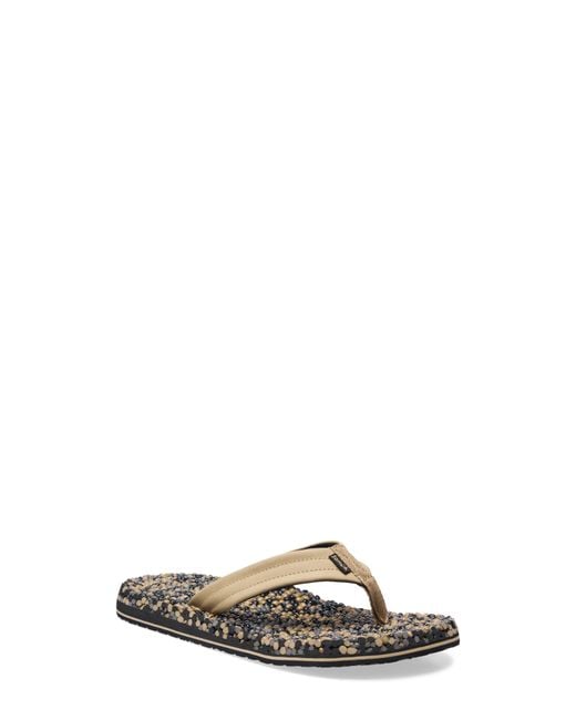 Sanuk Multicolor Bubblecush Flip Flop