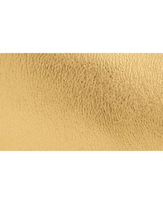 Jeffrey Campbell Metallic Alluria Crystal Heel Sandal