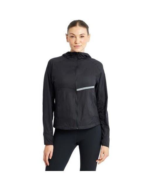Oiselle Black Reflective Vim Jacket